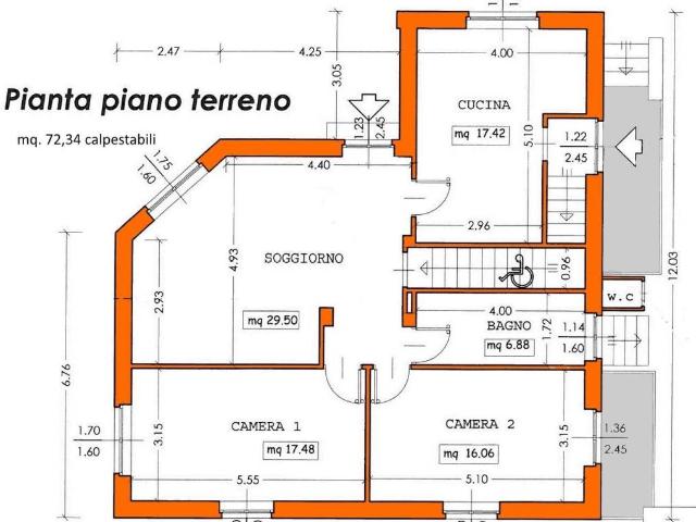 Casa indipendente in vendita a Cuneo CN