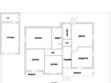 Casa indipendente in vendita a Pistoia