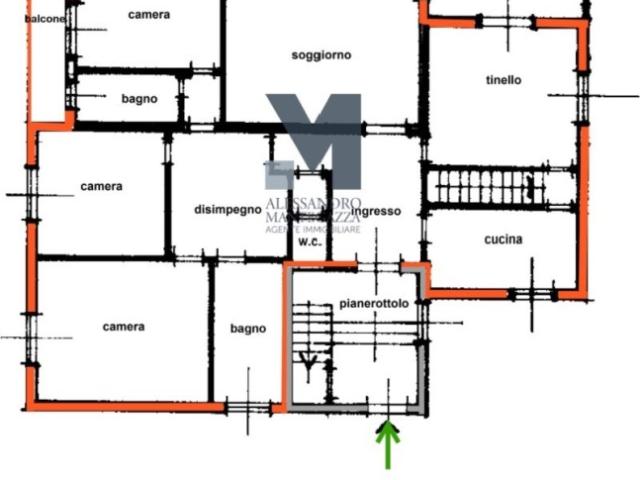 Casa indipendente in vendita a Villasanta via Massimo d'Azeglio 13