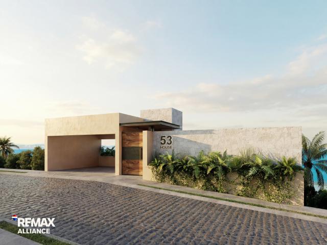 Casa Palmera · 3 recámaras, home office y vista de 180° al Pacífico · Miramar Hills, Manzanillo