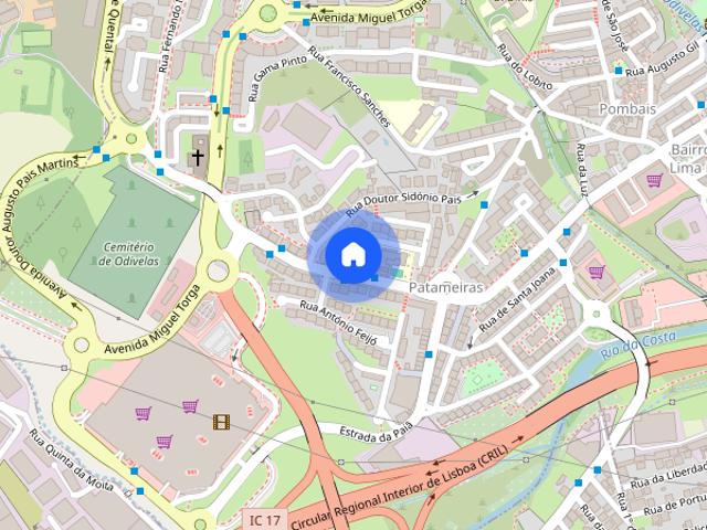 Casa para 2 estudantes com estacionamento e transportes