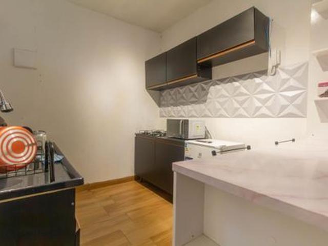Casa para alugar com 32m², 1 quarto e sem vaga