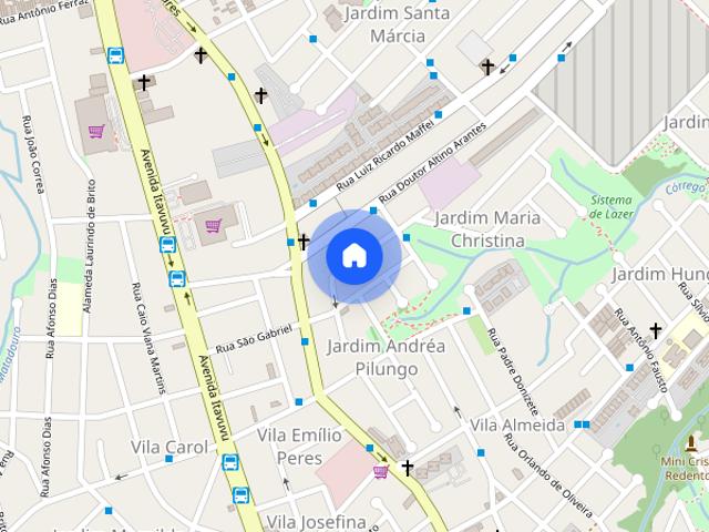 Casa para alugar em Jardim Maria Cristina de 100.00m² com 2 Quartos e 2 Garagens