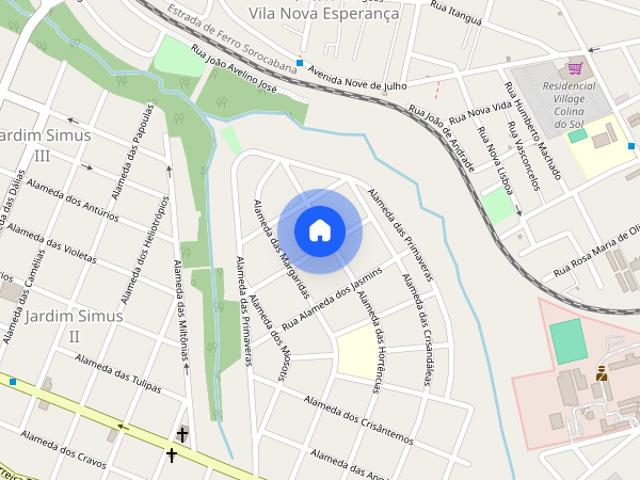 Casa para alugar em Jardim Simus de 90.00m² com 3 Quartos, 1 Suite e 2 Garagens