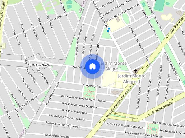 Casa para Aluguel Vila Monte Alegre, 3 Quartos, 133 m2 Paulínia