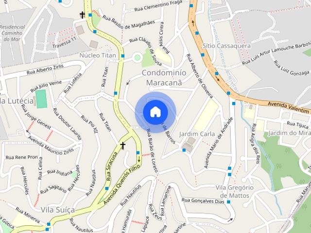 Casa para Aluguel Vila Tibirica, 1 Quarto, 55 m² Santo André