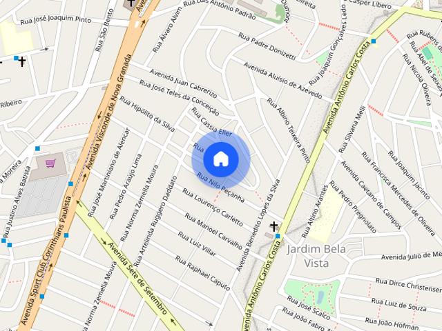 Casa para Aluguel Cipava, 1 Quarto, 20 m² Osasco