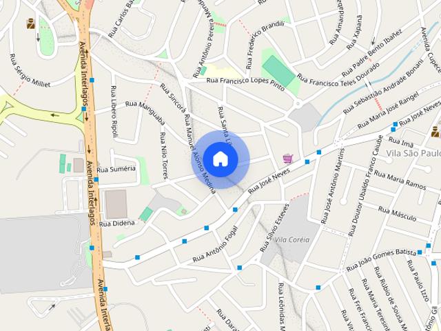Casa para Aluguel Jardim Marajoara, 1 Quarto, 18 m² São Paulo