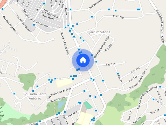 Casa para Aluguel Jardim Vitória, 1 Quarto, 50 m² Belo Horizonte