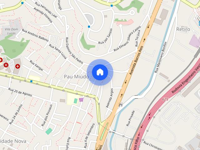 Casa para Aluguel Pau Miudo, 1 Quarto, 51 m² Salvador