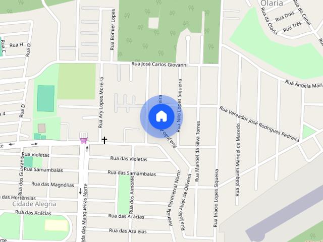 Casa para locação em Resende RJ, bairro Alegria: 1 quarto, 1 sala, 1 vaga de garagem, 35m² de área
