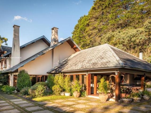 Casa para Venda em Campos do Jordão, Alto do Capivari, 6 dormitórios, 6 suítes, 8 banheiros, 10 vaga