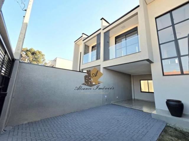 Casa para Venda em São José dos Pinhais, Cidade Jardim, 3 dormitórios, 1 suíte, 4 banheiros, 2 vagas