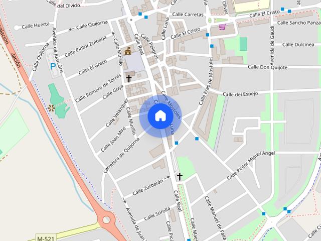 Casa pareada con balcón en alquiler en Villanueva de la Cañada ciudad