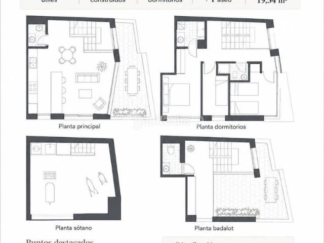 Casa pareada en venta en Badalona, Casagemes. Casa en venta en Badalona. Casas pareadas.