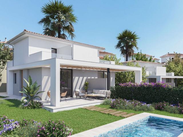 Casa pareada en venta en Baleares Manacor, Porto Cristo. Cala Romántica Casas adosadas con piscina cerca de la playa.Inmueble 7428. Casas pareadas.