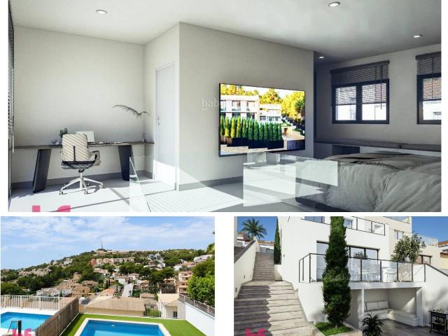 Casa pareada en venta en Segur de Calafell, Segur de Calafell Nucli Urbà Costa Dorada. Casa pareada de obra nueva con piscina, vistas al mar y a la montaña en Segur de Calafell. Casas pareadas Segur.