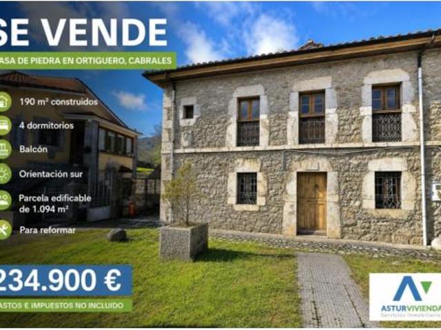 Casa pareada Venta Cabrales, Asiego