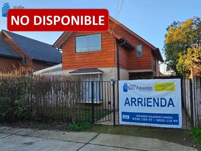 CASA PARQUE LAS RASTRAS III – TALCA