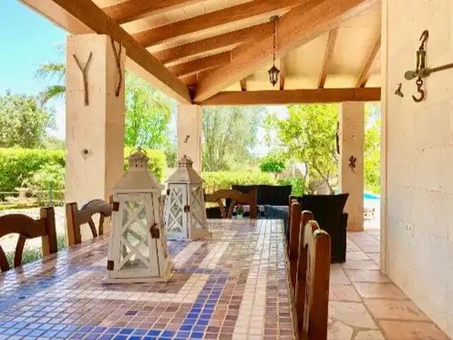 Casa rústica con piscina en alquiler en Diseminado Polígono 8,69