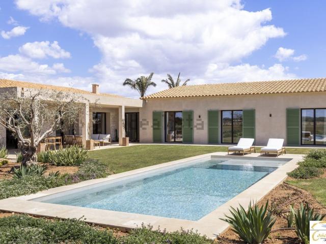 Casa rústica, Campos