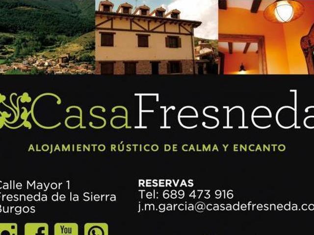 Casa Rural Casa Fresneda Fresneda De La Sierra Tiron Burgos