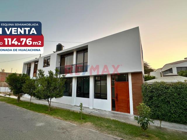 Casa Semiamoblada En Venta En Rinconada De Huacachina Iii Etapa, Ica