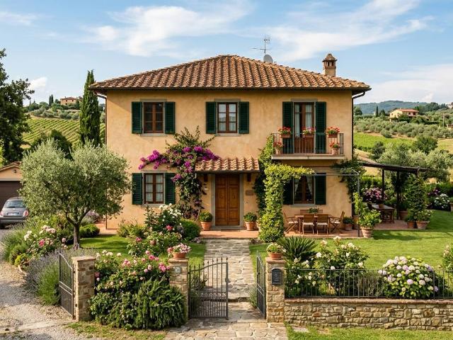 Casa singola in vendita a Gambassi Terme, Badia a Cerreto