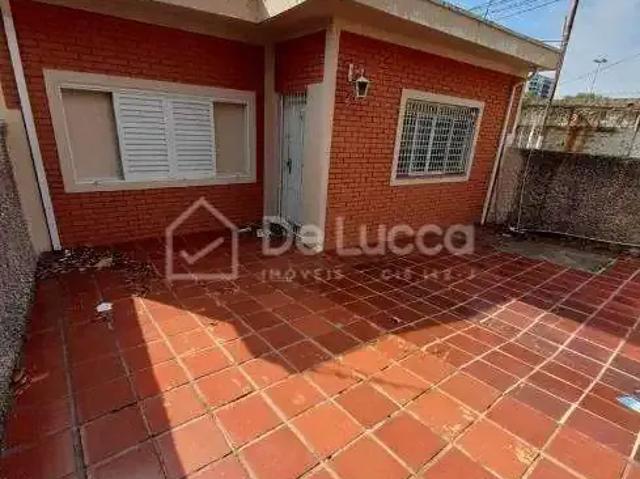 Casa / Sobrado Comercial para Locação em Campinas/SP Botafogo 2 Quartos