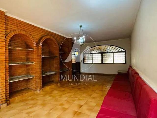 Casa / Sobrado Comercial para Locação em Ribeirão Preto/SP Vila Tibério 3 Quartos