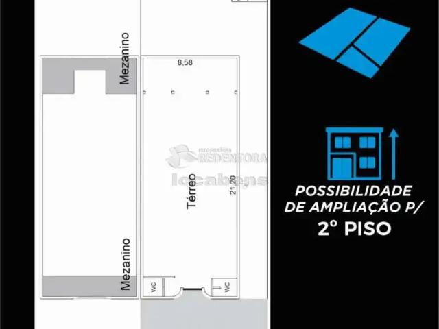 Casa / Sobrado Comercial para Locação em São José do Rio Preto/SP Vila Angélica