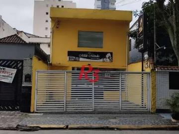 Casa / Sobrado Comercial para Locação em Santos/SP Aparecida