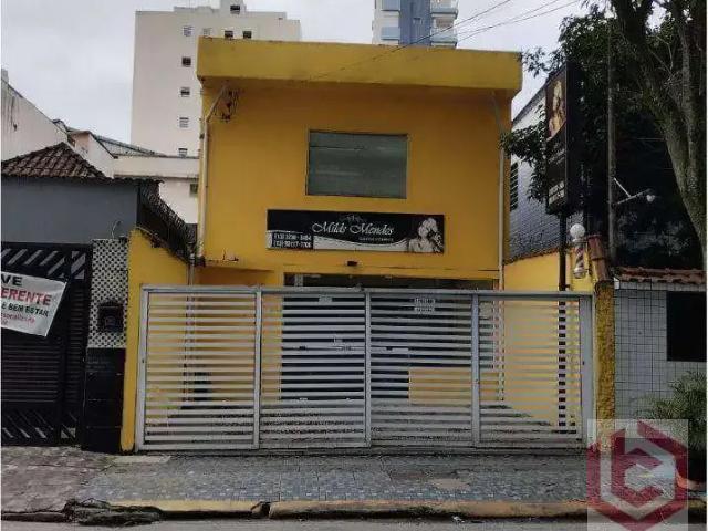 Casa / Sobrado Comercial para Locação em Santos/SP Aparecida
