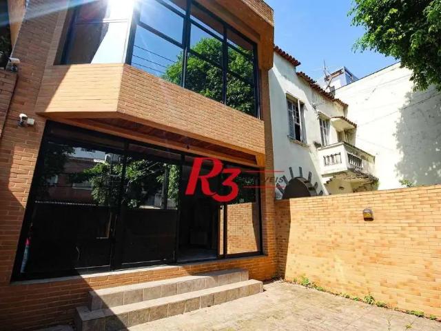 Casa / Sobrado Comercial para Locação em Santos/SP Gonzaga 3 Quartos