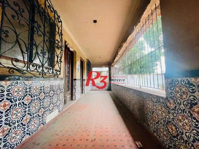 Casa / Sobrado Comercial para Locação em Santos/SP Gonzaga