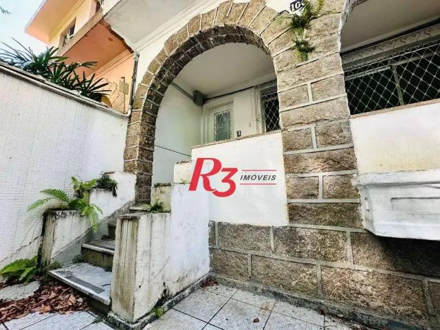 Casa / Sobrado Comercial para Locação em Santos/SP Gonzaga