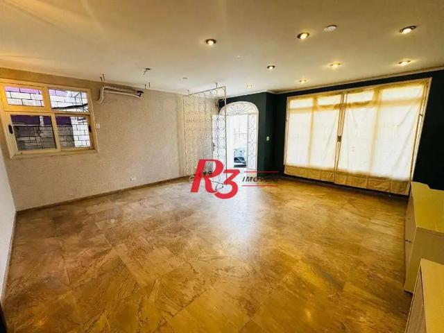 Casa / Sobrado Comercial para Locação em Santos/SP Gonzaga 4 Quartos