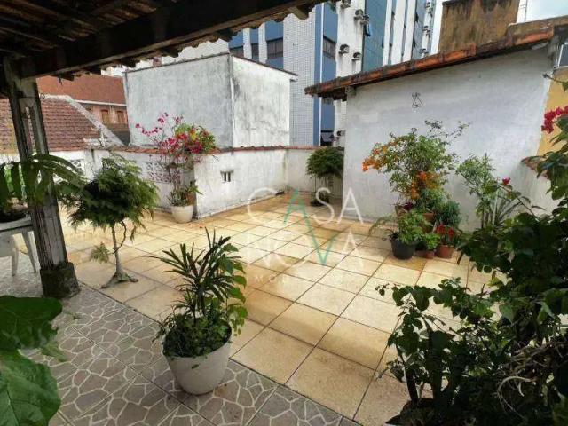 Casa / Sobrado Comercial para Locação em Santos/SP Vila Mathias 4 Quartos