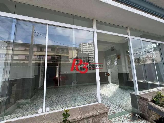 Casa / Sobrado Comercial para Locação em Santos/SP Vila Mathias