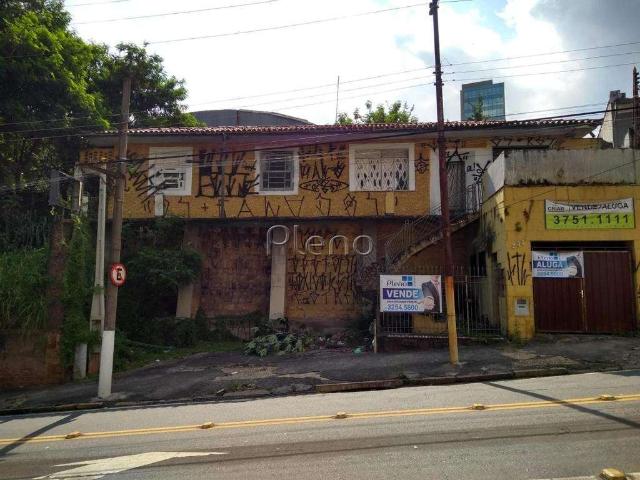 Casa / Sobrado Comercial para Venda em Campinas/SP Taquaral 3 Quartos