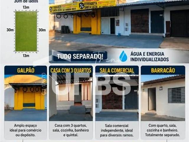 Casa / Sobrado Comercial para Venda em Goiânia/GO Setor Leste Vila Nova 4 Quartos