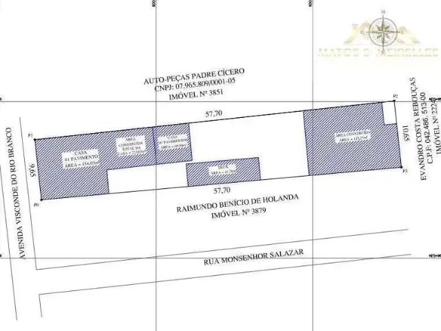 Casa / Sobrado Comercial para Venda em Fortaleza/CE Tauape 2 Quartos