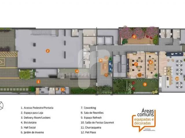 Casa / Sobrado Comercial para Venda em São Paulo/SP Santa Cecília 1 Quartos