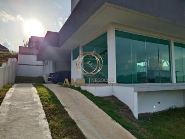Casa Sobrado Condomínio Recanto Santa Barbara, 5 Dormitórios 5 suítes, 376m², Jambeiro