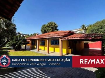 Casa / Sobrado em Condomínio para Locação em Vinhedo/SP Condomínio Vista Alegre 4 Quartos
