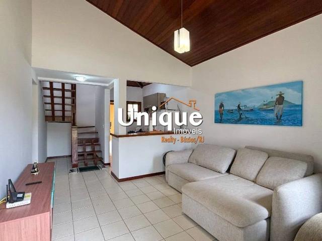 Casa / Sobrado em Condomínio para Locação em Armação dos Búzios/RJ Loteamento Praia Baia Formosa 3 Quartos