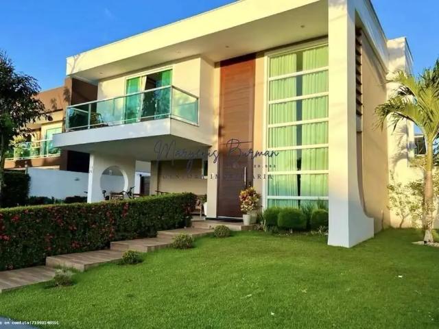 Casa / Sobrado em Condomínio para Locação em Camaçari/BA Alphaville Abrantes 4 Quartos