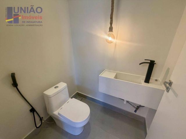 Casa / Sobrado em Condomínio para Locação em Indaiatuba/SP Residencial London Park 3 Quartos