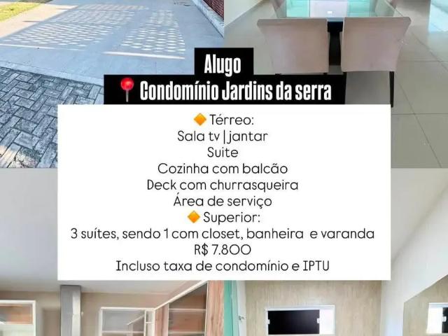 Casa / Sobrado em Condomínio para Locação em Maracanaú/CE Luzardo Viana 3 Quartos