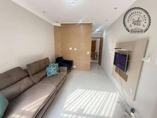 Casa / Sobrado em Condomínio para Locação em Praia Grande/SP Boqueirão 3 Quartos